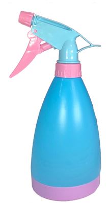 SPRBP EMPTY SPRAY BOTTLE 16.9OZ (500ML) PINK/SKY BLUE