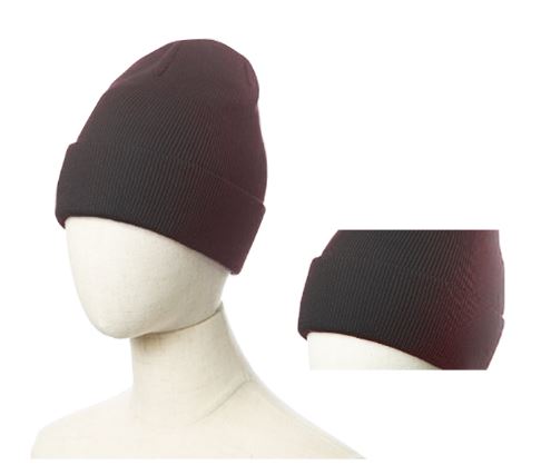 WH1017 BLACK WINTER BEANIE