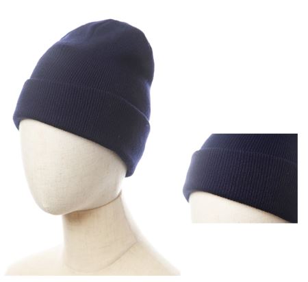 WH1018 BLUE WINTER BEANIE