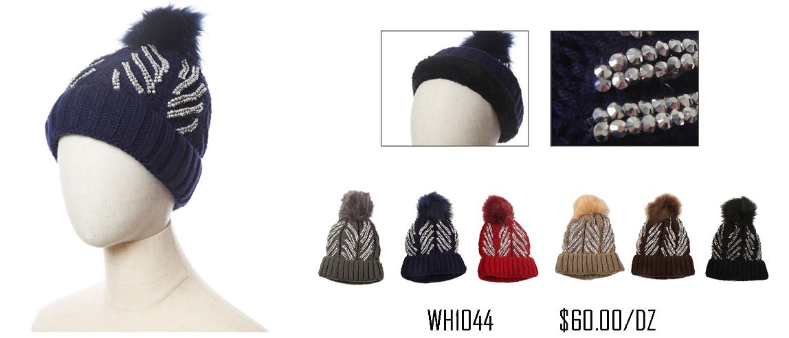 WH1044 ASSORT - WINTER HAT