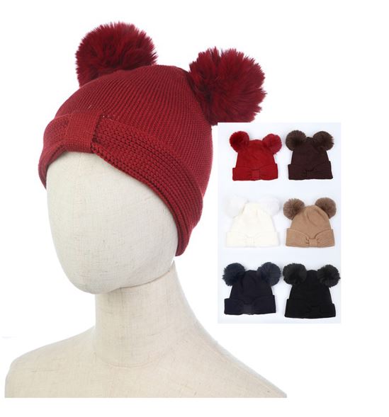 WH1155 BEAR WINTER HAT