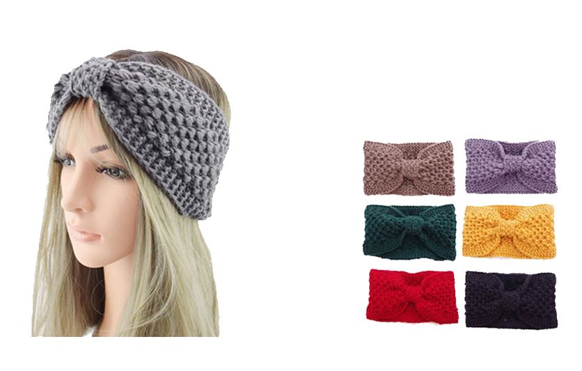 WHB1237 WINTER HAIR BAND MIX
