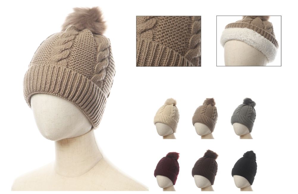 WH1034-ASSORT FASHION TOWN BEANIE