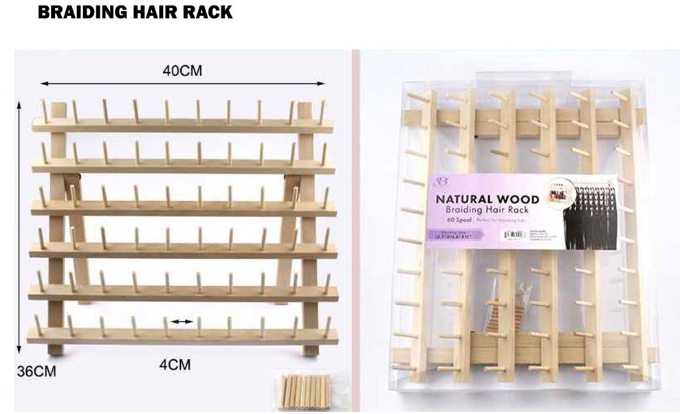 YRBH BRAIDING HAIR RACK