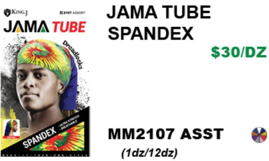 MM2207 JAMA TUBE SPANDEX ASSORT COLOR