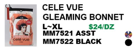 CELE VUE GLEAMING BONNET