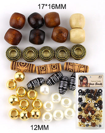 HAIR BEAD MIX #HC1079