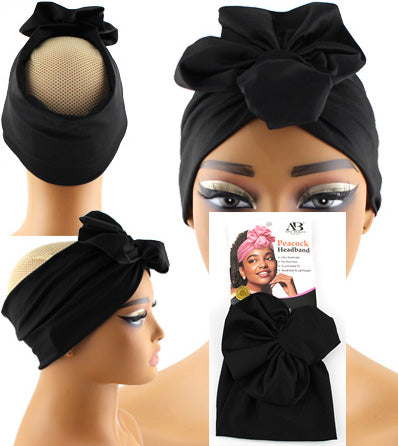 TURBAN BLACK #TB30133B