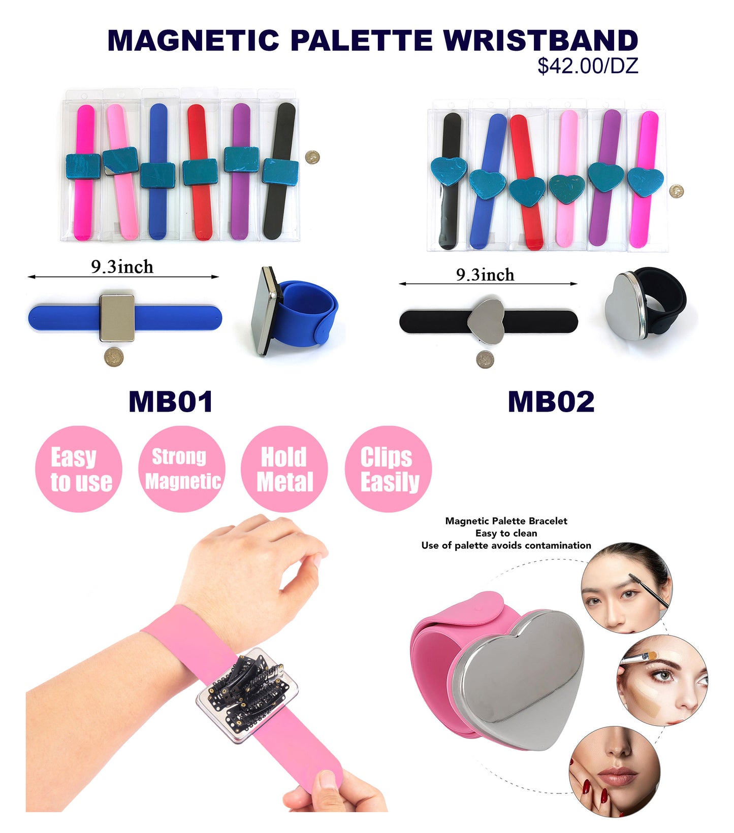 MAGNETIC PALETTE WRISTBAND