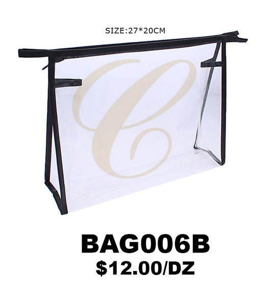 CLEAR MAKE-UP BAG #BAG006B