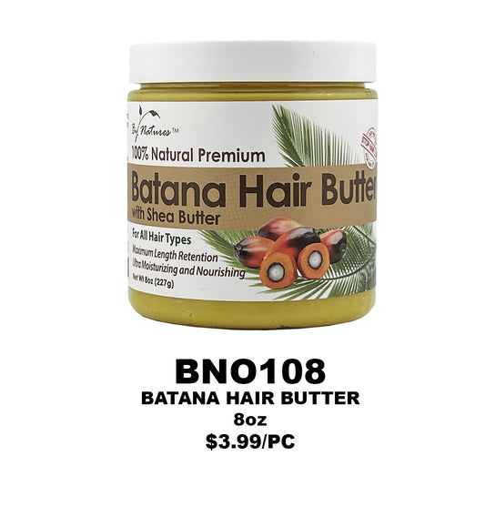 BY NATURE BATANA HAIR BUTTER 8oz #BNO108