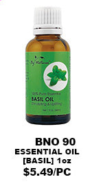 BNO90 BY NATURES ESSENTIAL OIL [BASIL]1OZ