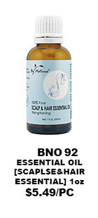 BY NATURES ESSENTIAL OIL [SCAPLSE&HAIR ESSENTIAL]1OZ