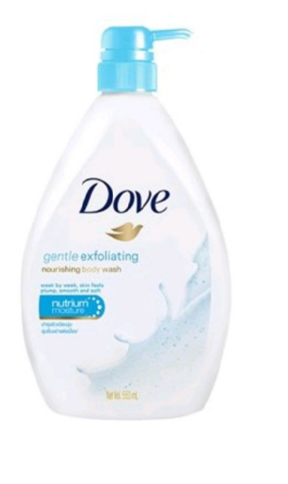 DOVE GENTLE EXFOLIATING BODY WASH