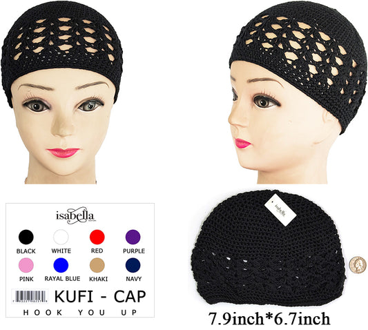 KUFI NET / FISH NET / KNIT KUFI CAP