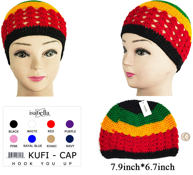 KUFI NET / FISH NET / KNIT KUFI CAP