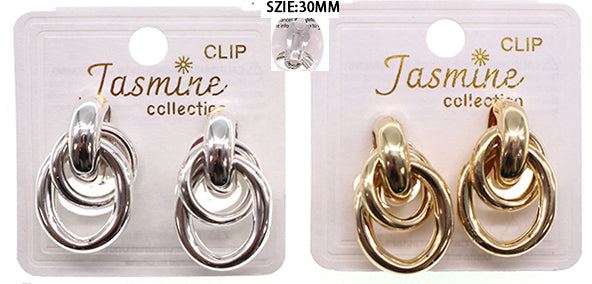 CLIP-ON EARRING EC2954