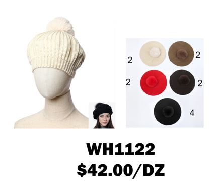 DZ)WINTER HAT WH1122