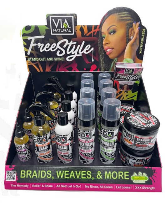 VIA NATURAL FREE STYLE - BRAID,WEAVES & MORE