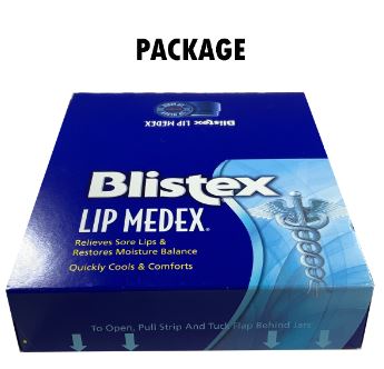 BLMRD BLISTEX LIP MEDEX RACK DISPLAY 0.25oz