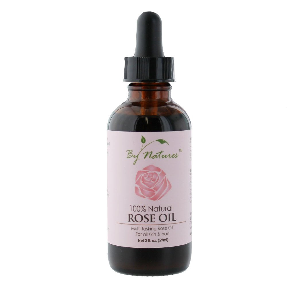 BNO62, PC) BY NATURE 100% NATURAL ROSE OIL 2OZ