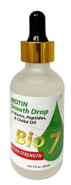 BNO74 BY NATURES BIO7 OIL [EX-STR BIOTIN GROWTH DROP 2oz