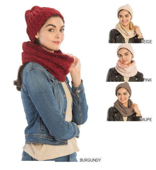 CS9238 CAP&SCARF MIX