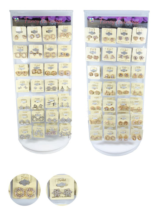 INED DESIGN EARRING [G:80PCS S:32PCS)