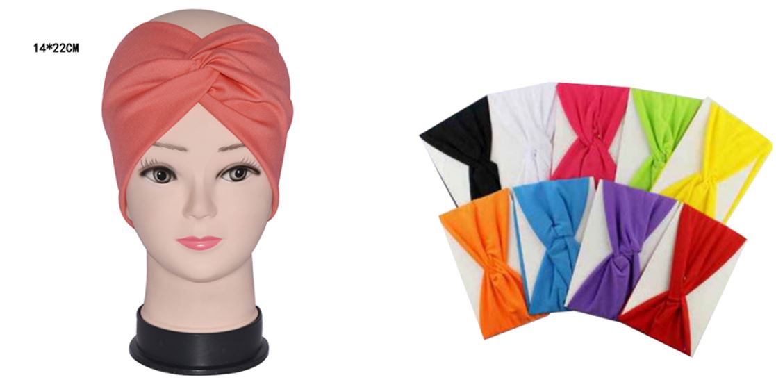 J021B~J022C TWIST HEAD BAND 4 TYPES