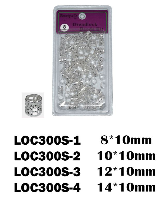 LOC300S LOC HAIR ACCESSORIES SILVER SHORT – 2J Group
