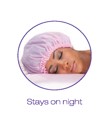 MM150/151/154 M&M SATIN SLEEP CAP LARGE - ASST/BLACK/FLORAL