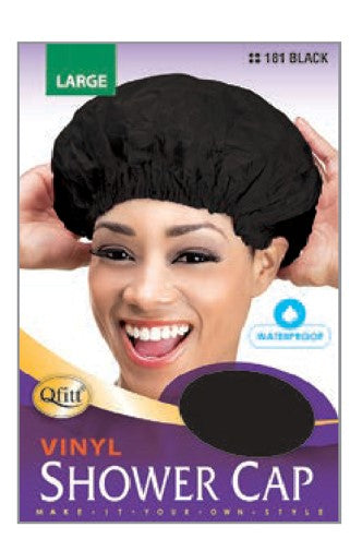 MM180/181/183/184 M&M VINYL SHOWER CAP - LARGE/X-LARGE/ASST/BLACK