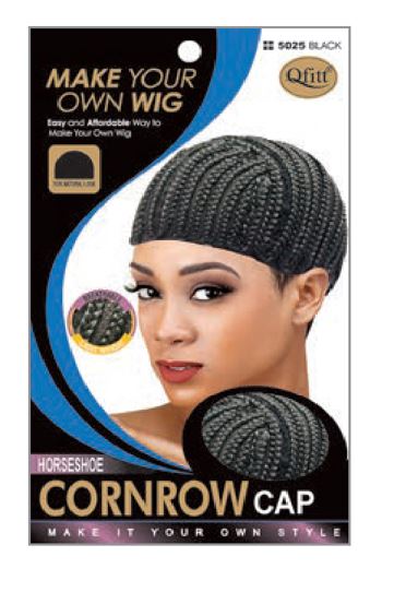 MM5023/MM5024/MM5025 CORNROW CAP BLACK 3 STYLES