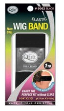 MM5052 ELASTIC WIG BAND 1+3/4" BLACK