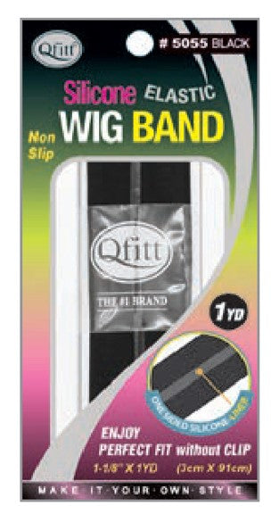 MM5055/5056 ELASTIC SILI WIG BAND - ONE SIDE/ DOUBLE SIDE