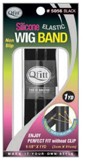 MM5055/5056 ELASTIC SILI WIG BAND - ONE SIDE/ DOUBLE SIDE