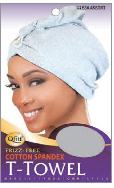 MM537 FRIZZ-FREE COTTON SPANDEX T-TOWEL