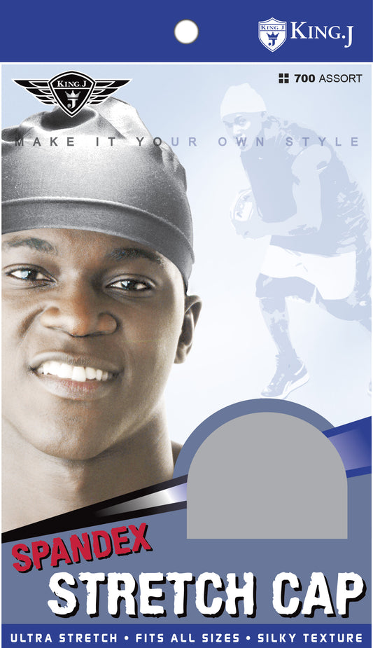 MM700/701 M&M SPANDEX STRETCH CAP - ASST/BLACK