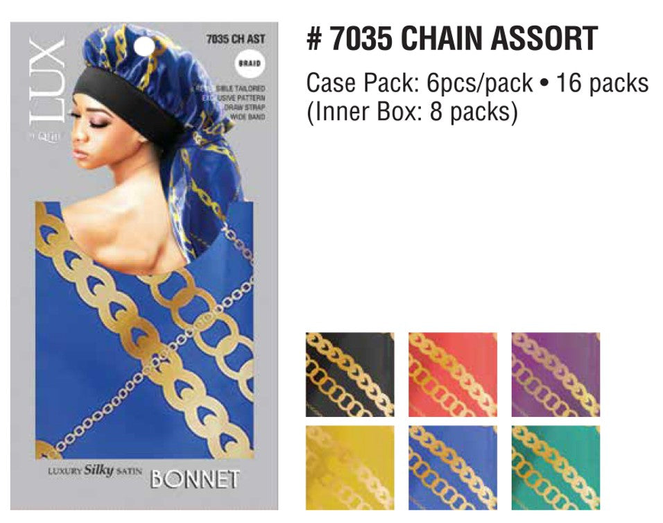 LUXURY SILKY SATIN BONNET BRAID 4 COLORS