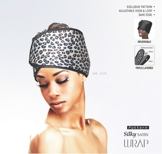 PATTERN WRAP SILKY SATIN
