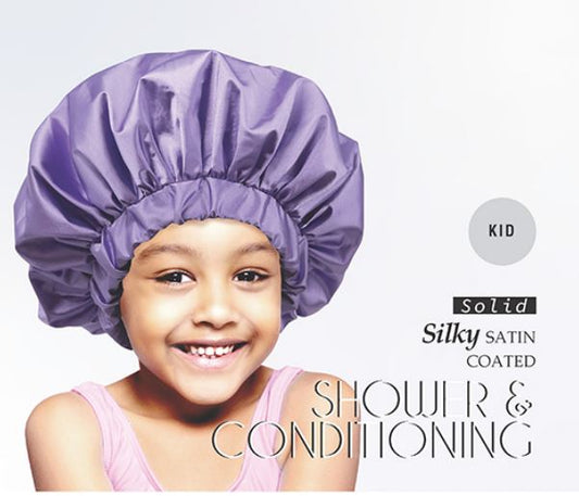 KIDS SHOWER & CONDITIONING SOLID SILKY SATIN COATED