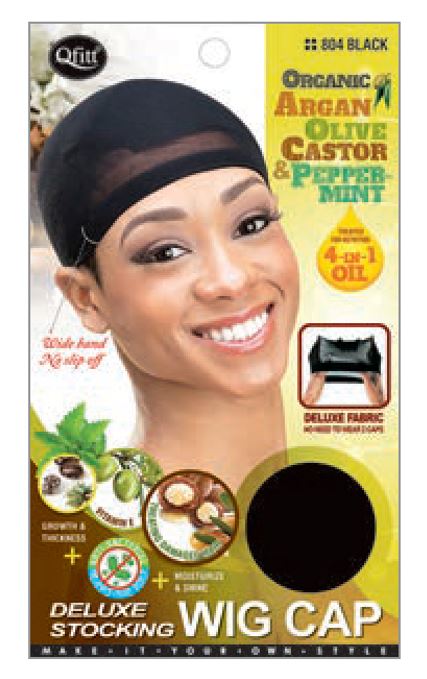 MM804 M&M ORGANIC DELUXE STOCKING WIG CAP