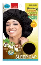MM822/823 M&M ORGANIC SLEEP CAP JUMBO - ASST/BLACK