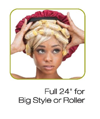 MM828/829 M&M ORGANIC BONNET CAP JUMBO - ASST/BLACK