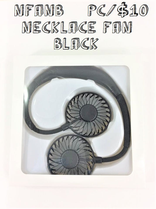 NFANB, PC) SPORTS WEAR AROMATHERAPY FAN (BLACK)