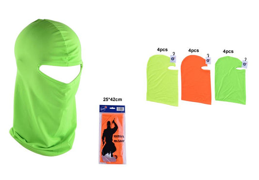 NIN006 NINJA MASK NEON/BLACK