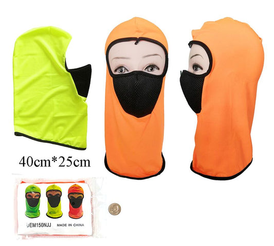 NIN150 MESH NINJA MASK NEON/BLACK