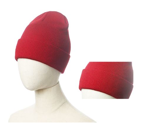 WH1019 RED WINTER BEANIE