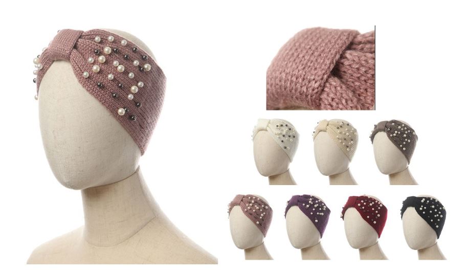 WHB051 ASSORT WINTER HEAD BAND